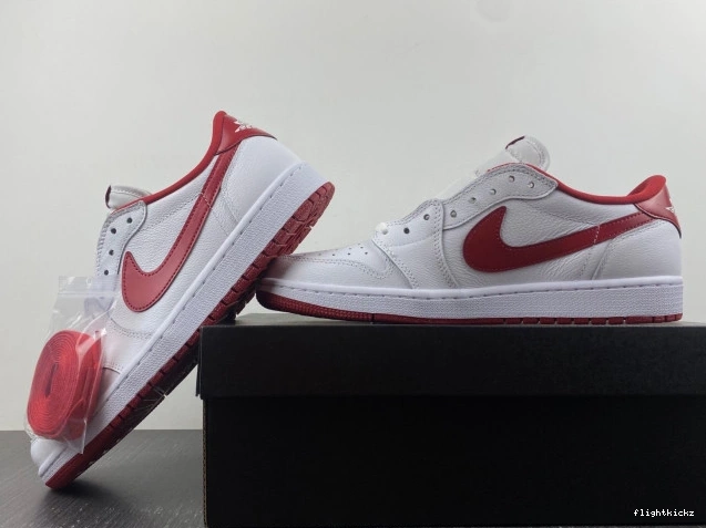 Varsity 1 White Red Jordan 705329-101 Retro Low 0724
